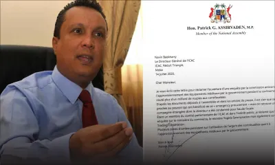 Polémique sur les achats médicaux : Assirvaden demande à l'Icac d'ouvrir une enquête sur Sawmynaden et la STC