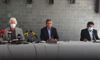 Suivez en direct la conférence de presse de Xavier-Luc Duval, Paul Bérenger et Nando Bodha