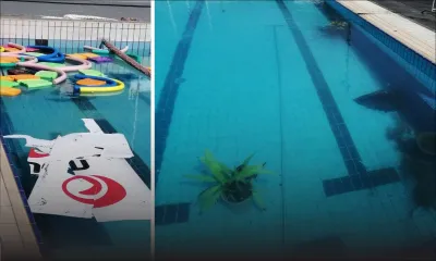 Confinement : Actes de vandalisme à la piscine du Pavillon