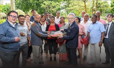 Les pêcheurs de la côte sud-est reçus pour déjeuner par l’ambassadeur du Japon