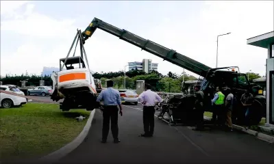 Blanchiment d’argent : saisie d’une deuxième pelleteuse par les officiers de l’Icac