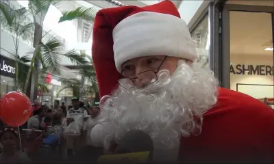 Rencontre avec des pères Noël 