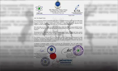 Alerte «phishing» - faux e-mail de la police envoyé à des citoyens : le CCID enquête