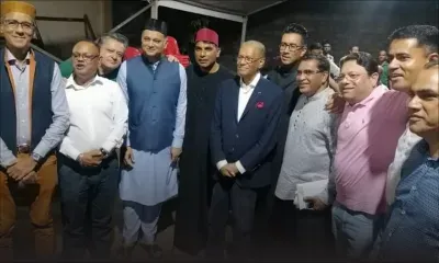 Iftar : Ramgoolam, Richard Duval et Khushal Lobine... chez Eshan Juman