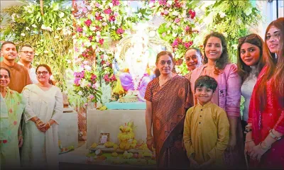 Dans l’intimité des foyers, la magie de Ganesh Chaturthi