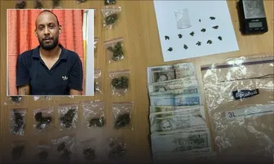 Flic-en-Flac : un présumé dealer coffré avec Rs 66 200 de drogue 