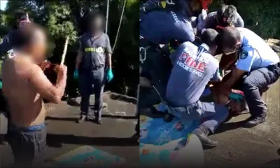 Bambous : policiers et pompiers sollicités pour évacuer un homme «méditant» sur le toit 