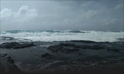 Soudaine montée des eaux à  Poste La-Fayette
