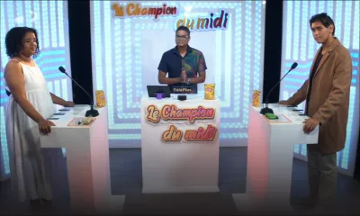 Ruddy Bhujun : premier finaliste du jeu télévisé Le champion du midi spécial étudiants