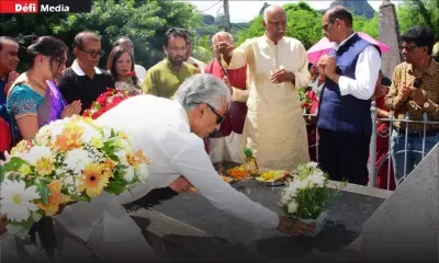 19e anniversaire de la mort de Sir Satcam Boolell