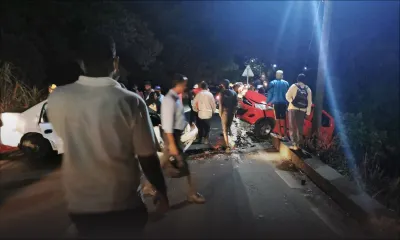 Britannia : deux blessés dans une collision entre deux voitures 