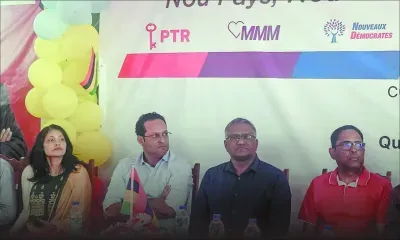 Ouverture du QR de l’alliance du changement à Dagotière - Me Pazhany Rangasamy : « Boukou kas pou fane dan tou le 20 sirkonskripsion » 