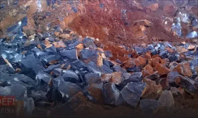 Il rapporte le vol de Rs 6 millions de pierres sur son terrain