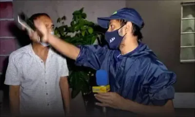 Alerte cyclonique 4 : un arbre tombe sur la maison de la famille Permalloo à Piton