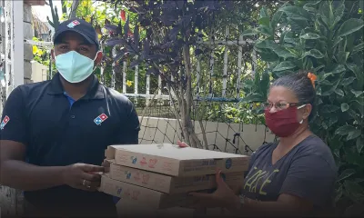 Journée internationale des familles : Domino’s Pizza  offre des pizzas à deux associations 