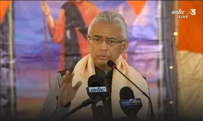 Pravind Jugnauth sur Angus Road : «Kan mo fini rasamble tou ban prev, letan mo pou vin piblik, mo pou les dimoun mem zize»