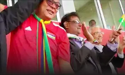 Maurice/Madagascar : la tribune officielle explose après l’égalisation du Club M par Ashley Nazira