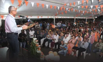 «Le salaire minimum sera revu à la hausse l'année prochaine», annonce Pravind Jugnauth