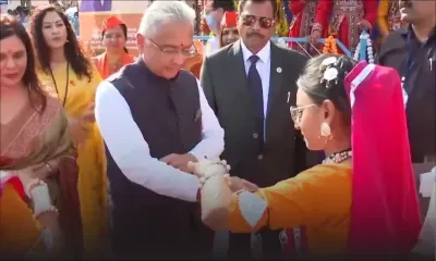 Accueil  chaleureux au Gujarat pour le couple Jugnauth 