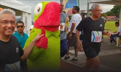 Pravind Jugnauth : « Une population en bonne santé sportive peut contribuer au développement du pays »