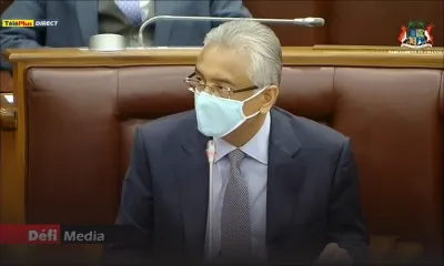 « I take full responsibility of what I am saying in this house, the name of Honourable Bérenger is cited in this report»,  affirme le PM 