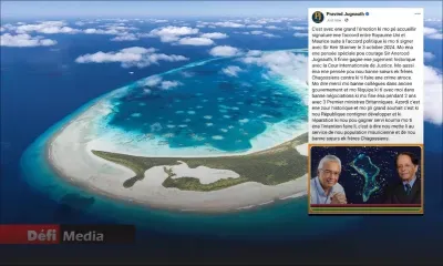 Accord « historique » sur les Chagos : Pravind Jugnauth dit avoir une pensée spéciale pour le « courage » de SAJ