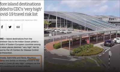 Covid-19 : Maurice classé parmi les destinations à risque très élevé 