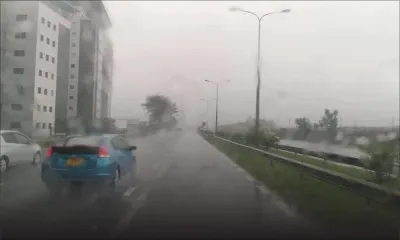 Avis de fortes pluies : toutes les routes praticables ce matin, selon les autorités