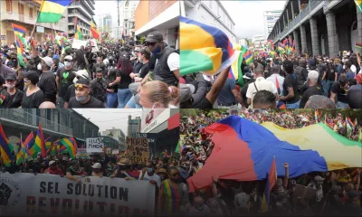 (En images) Marche citoyenne : retour sur une journée pas comme les autres à Port-Louis