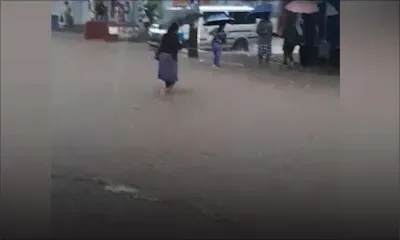 Fortes pluies : accumulations d'eau à l'entrée du tunnel du Caudan, plusieurs autres régions affectées