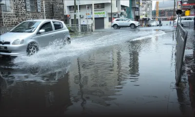 [En images] Pluie et accumulations d’eau : six interventions effectuées par les sapeurs-pompiers
