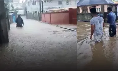 Chemin-Grenier : New Mosque Road une nouvelle fois sous les eaux