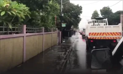 Vacoas : la circulation perturbée suite aux grosses averses