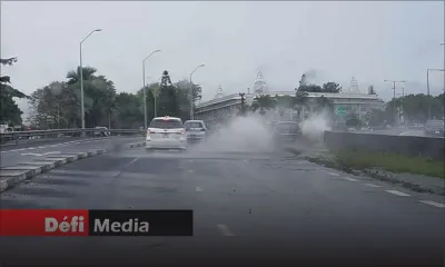 Météo : un avis de fortes pluies en vigueur à Maurice