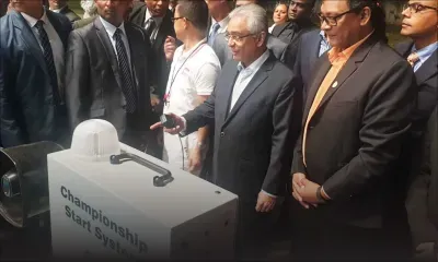 Piscine de Côte-d'Or : quand le PM joue au starter...