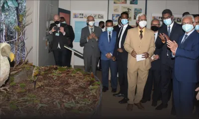 Dévoilement  d’une application démontrant des Dodos animés en taille réelle : «Huit plans d’aide destinés aux artistes ont été mis en place», dit le PM