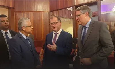 Au Plaza : la fête nationale malgache  réunit Pravind Jugnauth et les ambassadeurs britannique et américain  