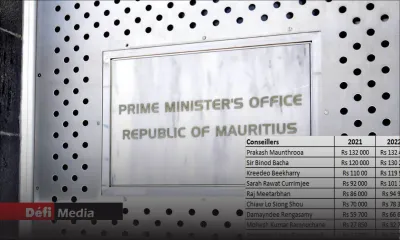 Rs 13 160 802 par an pour les neuf conseillers du PMO : plusieurs salaires revus à la hausse  