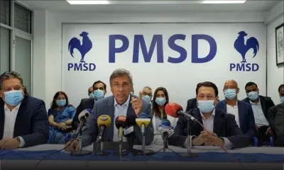 Politique : suivez la conférence de presse du PMSD