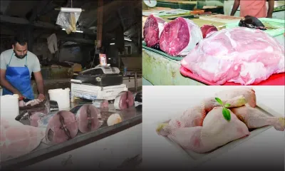 Poulet, poisson et viande frais : prix stables, vente en dents de scie 