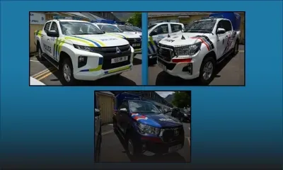 La  police se dote de 65 nouveaux véhicules en ligne avec le projet Safe City