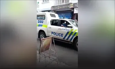 Respect du protocole sanitaire : la police sensibilise à Port-Louis 