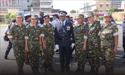 Les Casernes centrales fêtent les femmes au sein de la force policière