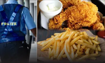Riche-Terre : il balance du poulet et des chips sur le policier qui l’interpelle