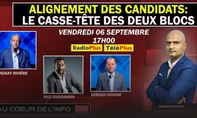 « Au Cœur de l’Info » : Alignement des candidats : Le casse-tête des deux blocs