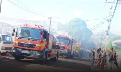 Incendie à l’usine LKS : le feu maîtrisé, cinq familles évacuées