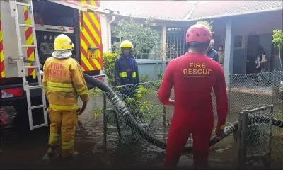 Tempête Calvinia : une douzaine d’interventions effectuées par des pompiers ce dimanche