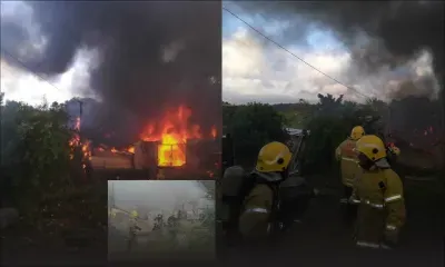 Résidences Malherbes : une maison prend feu