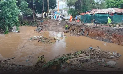 Un pont cède à Pamplemousses