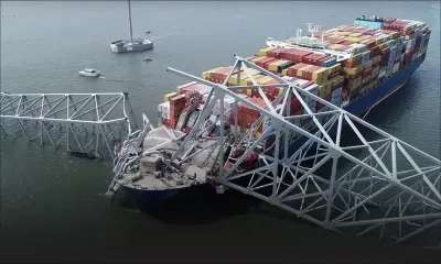 Suspension des recherches autour du pont effondré de Baltimore, six personnes présumées mortes